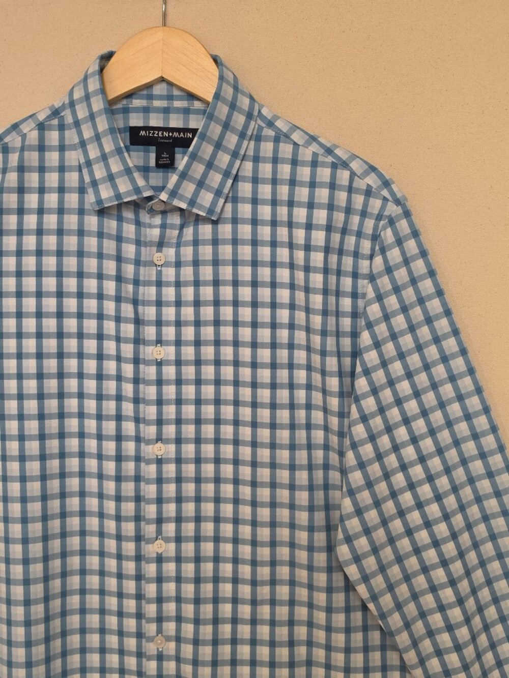 Mizzen+Main Leeward Button Down Trim Fit L